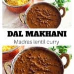 Instant Pot Dal Makhani Recipe pinterest image
