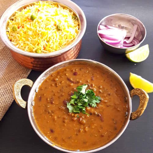 instant pot black dal