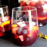 Pinterest image for Red wine Sangria Cocktail Drink recipe