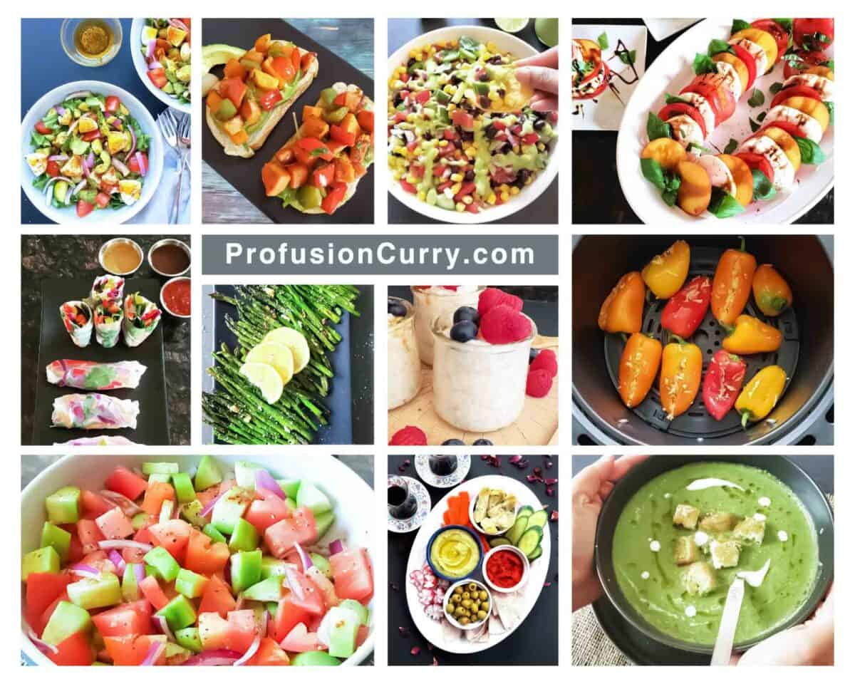 Summer Dinner Ideas For Easy Entertaining - Profusion Curry