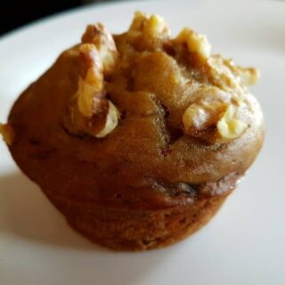Vegan Banana Walnut Muffin. This 1 bowl gluten free banana walnut muffins recipe is eggless and dairy free.