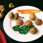 Black Gram-Kale Fritters
