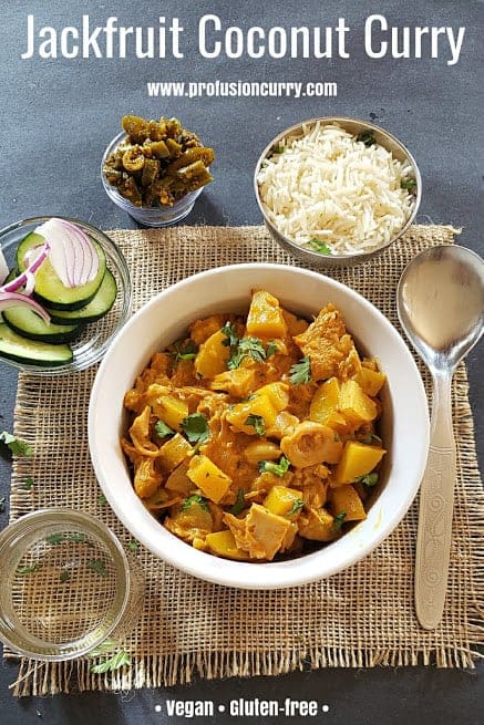 Jackfruit Curry Recipe (Vegan) - Profusion Curry