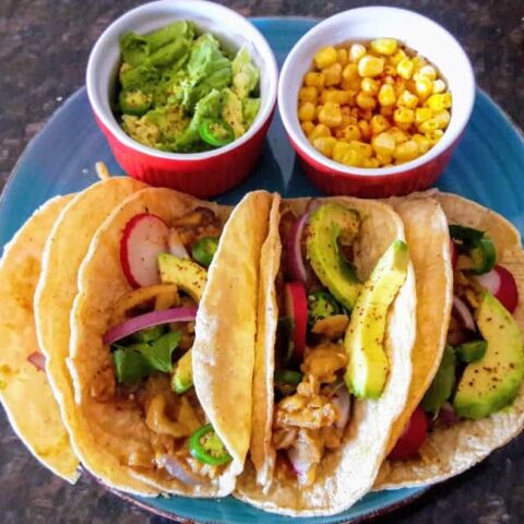 Vegan Green Jackfruit Tacos