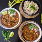 Vegan Lentil Chili-InstantPot Recipe- ProfusionCurry