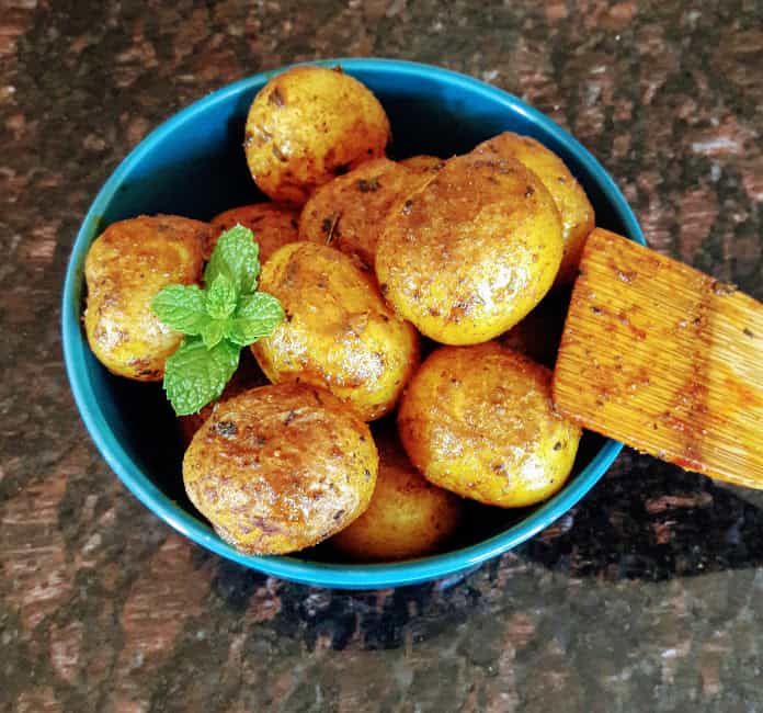 Roasted Masala Potatoes
