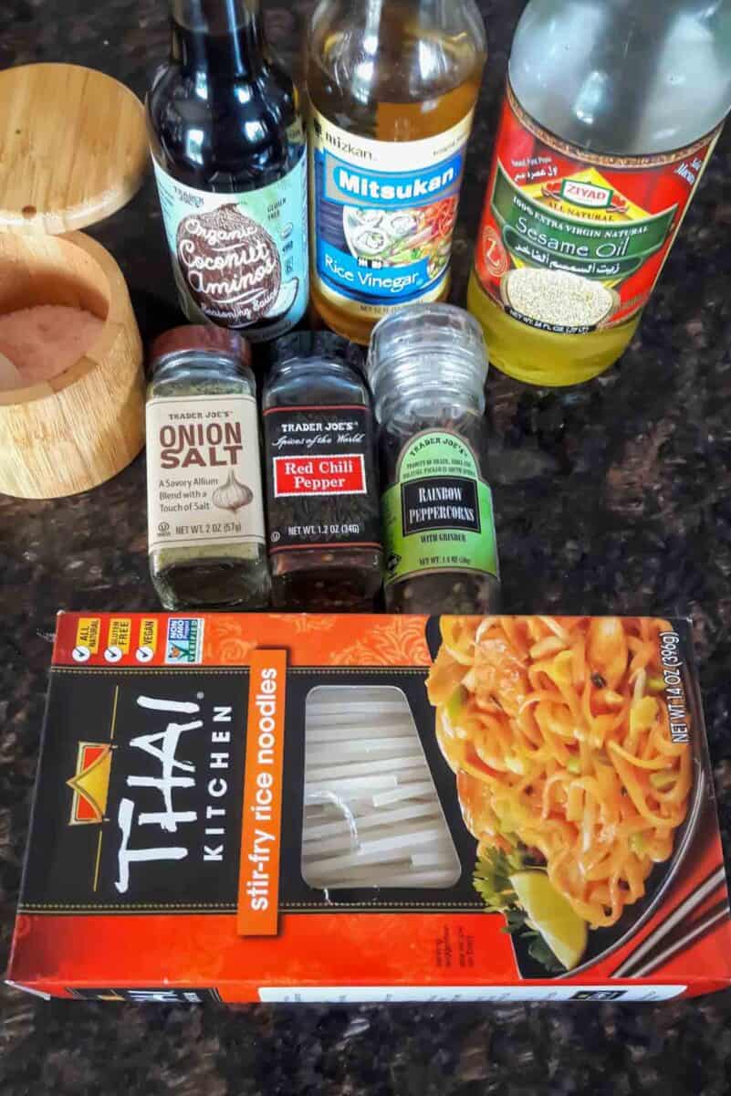 Rice Noodle Stir Fry Profusion Curry