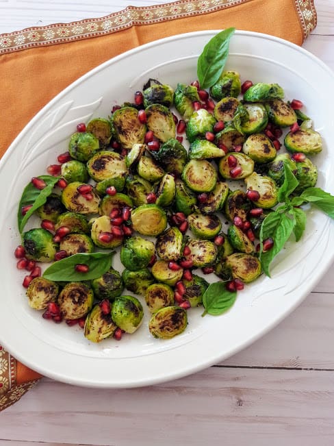 Crispy Brussels Sprouts ( Air Fryer, Oven or Stove Top ) - Profusion Curry