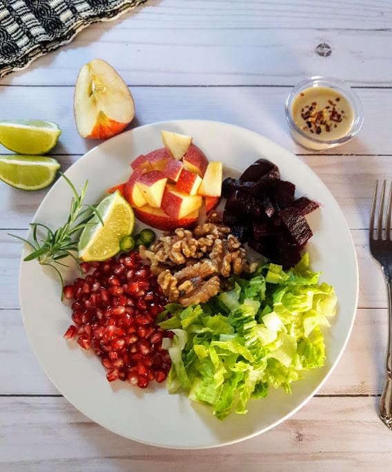 Rainbow Autumn Salad Recipe