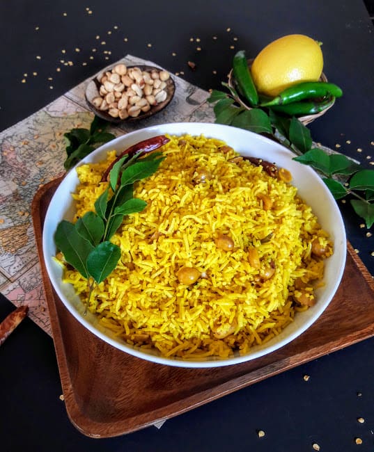 Turmeric Lemon Rice Recipe InstantPot