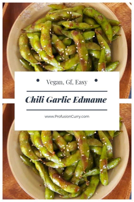 Chili Garlic Edamame Profusion Curry