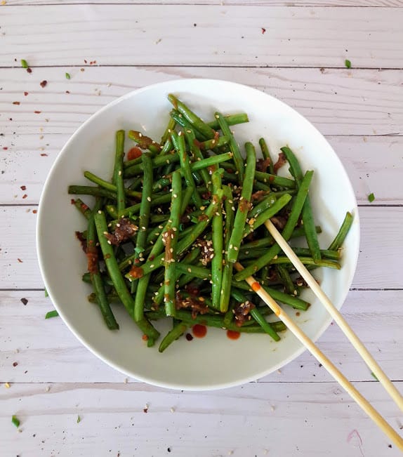 Chinese Spicy Green Beans