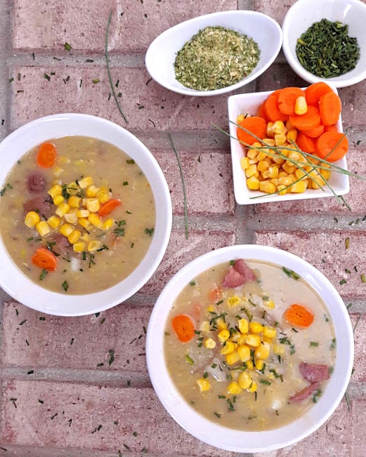 Instant Pot Creamy Vegan Corn Chowder Profusion Curry