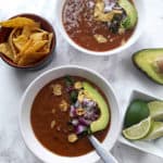 Easy Healthy Black Bean Soup Recipe