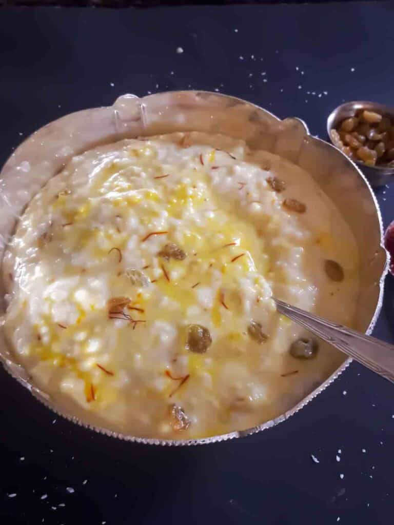 Rice Kheer with Coconut Milk Profusion Curry
