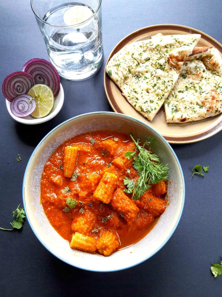 Baby Corn Masala - InstantPot