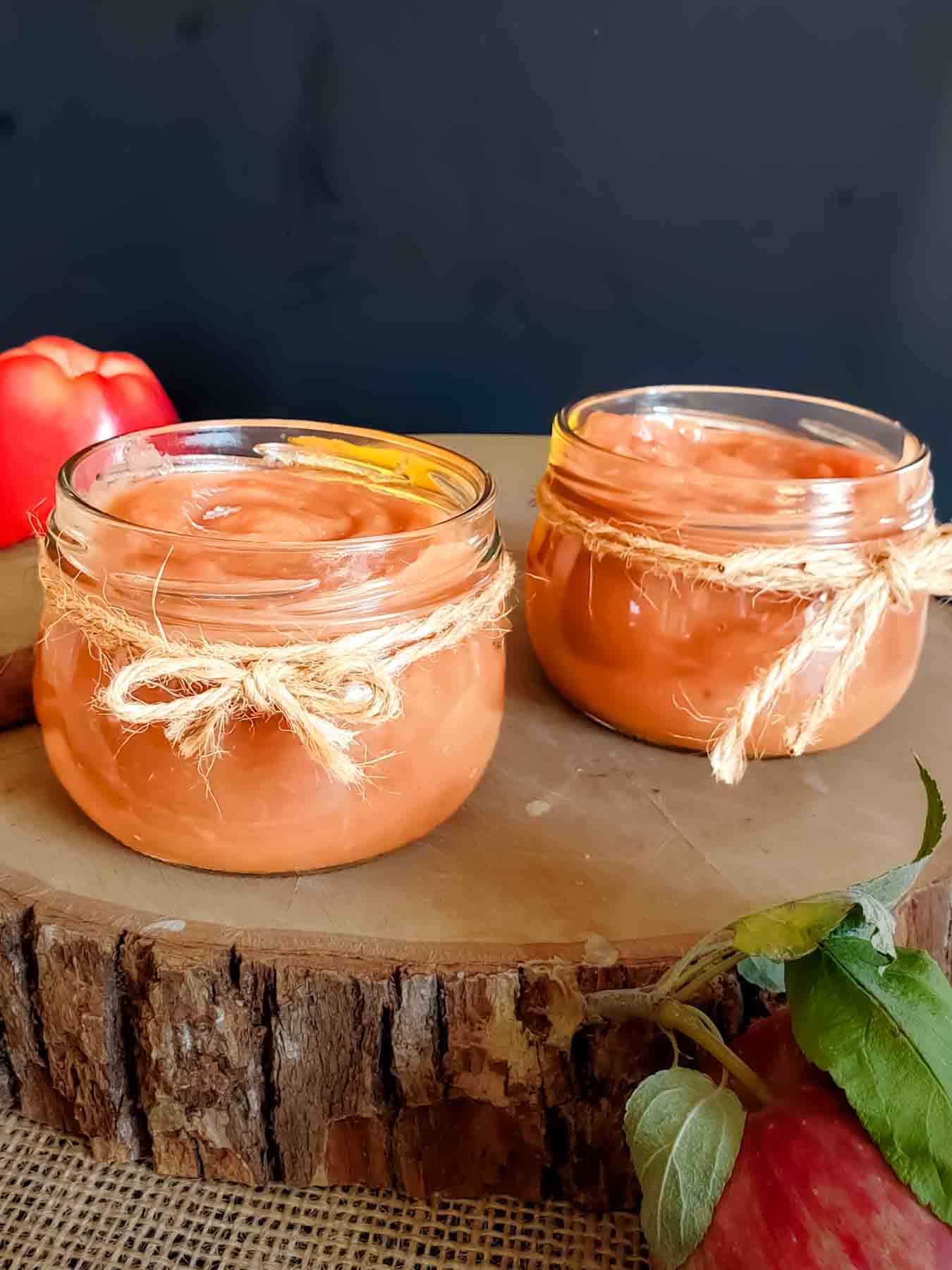 Delicious apple butter made for fall recipe and homemade gifts.