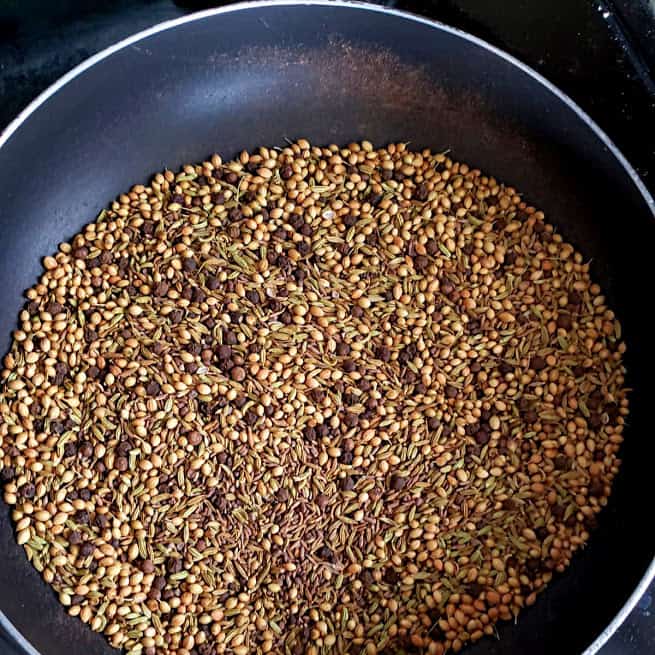 Immunity Booster Superfood Mix ingredients in a roasting pan