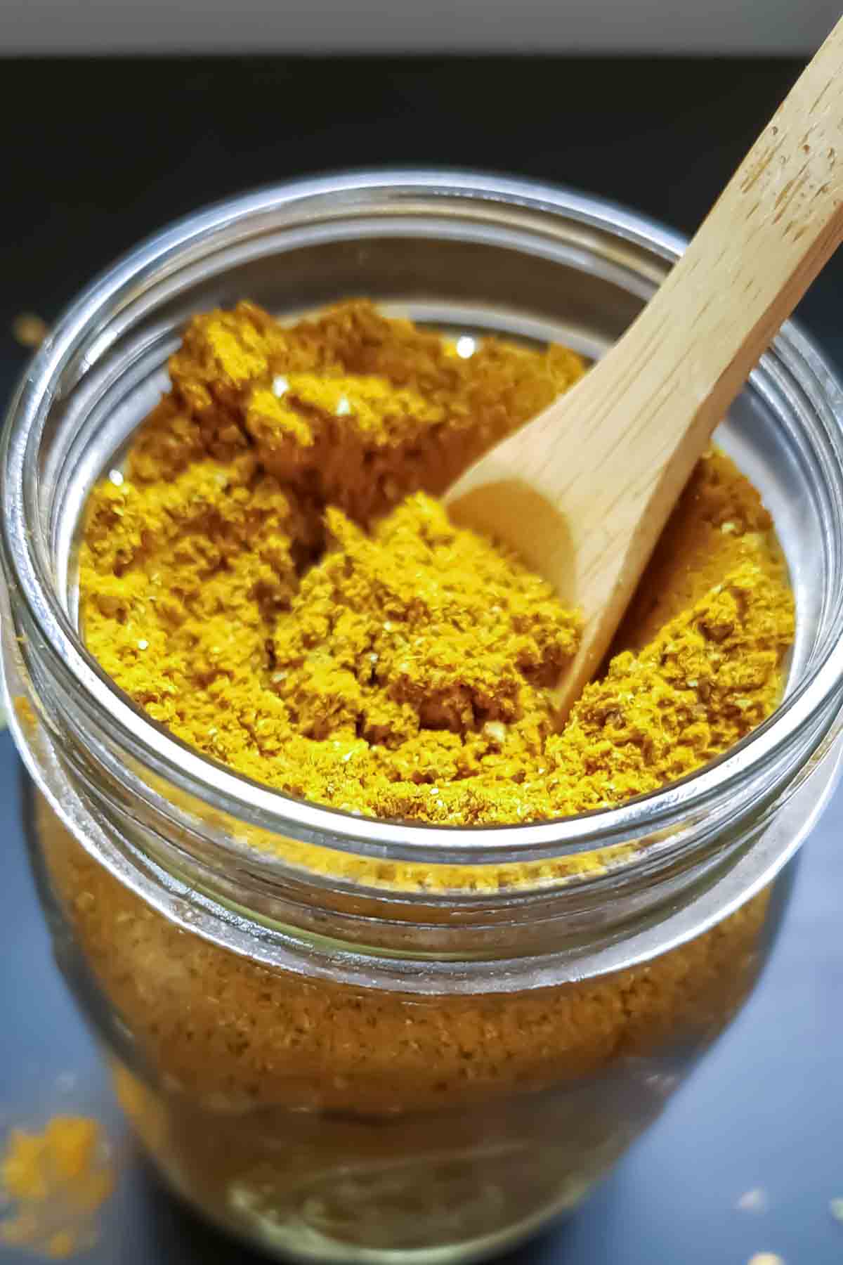 Warm turmeric tea recipe with fennel, cumin, coriander, and black pepper.