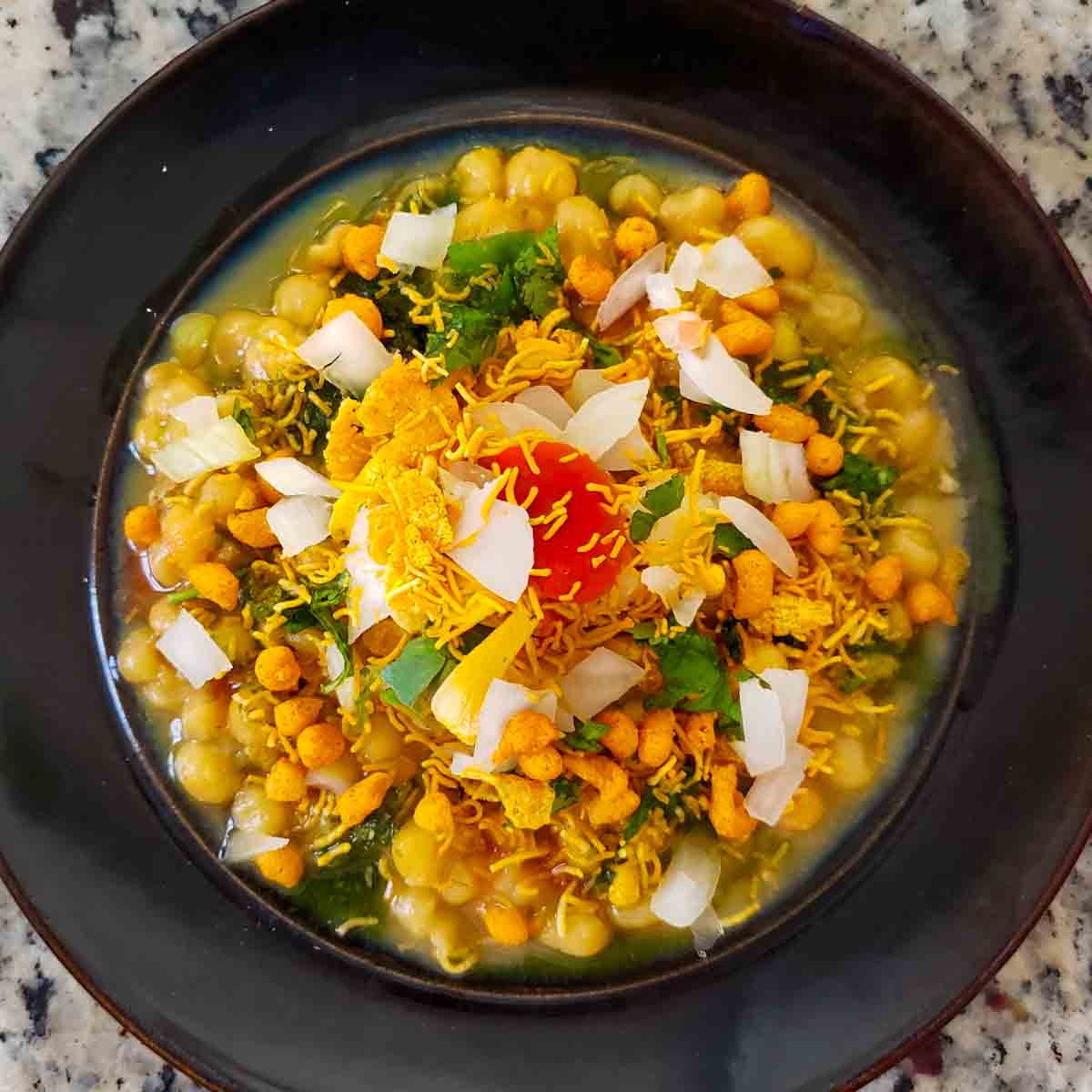 One bowl, big flavor: learn how to make classic Matar Chaat that tastes just like your favorite street stall&mdash;right at home.