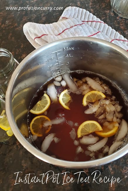 Easy Instant Pot Iced Tea Recipe