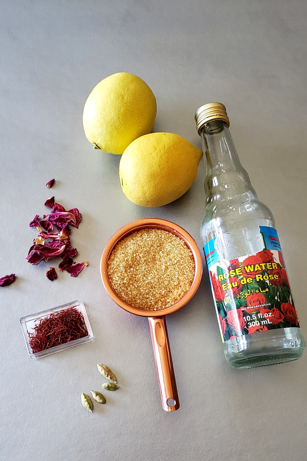 Saffron and Rose Infused Lemonade Profusion Curry