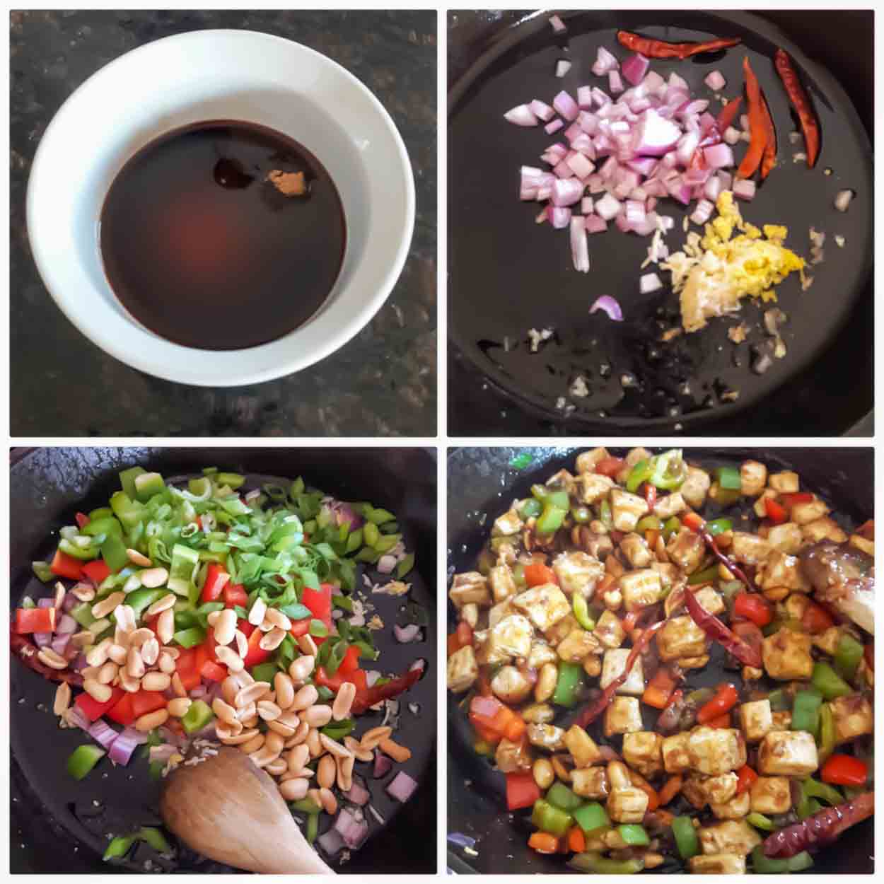 How to make Kung Pao Tofu recipe at home.