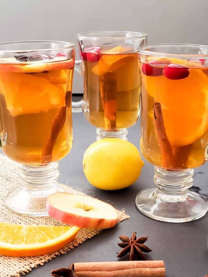 Apple Cider Vinegar and Lemon Juice Drink Profusion Curry