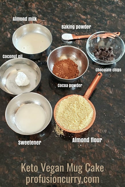Ingrredients used in making this recipe.