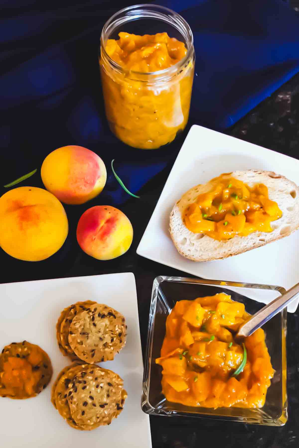 Peach Chutney : Sweet, tangy, and a little spicy—this 6-ingredient peach chutney recipe is quick, sugar-free, and packed with flavor!