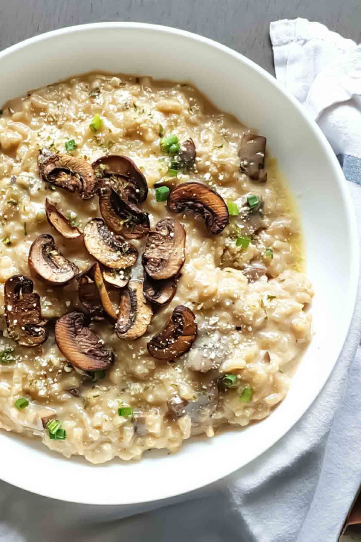 Instant Pot Mushroom Risotto recipe &ndash; No Stirring Needed