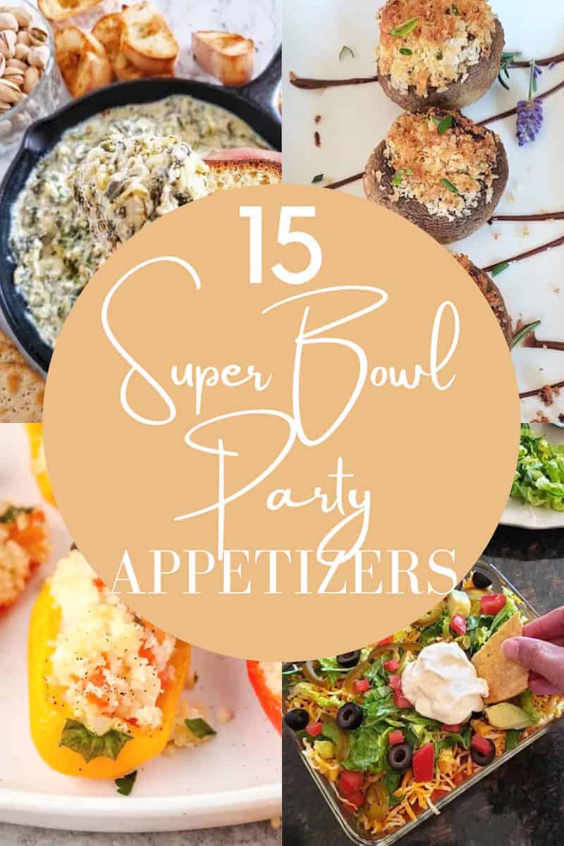 Fifteen Super Bowl Party Appetizer Round u p image