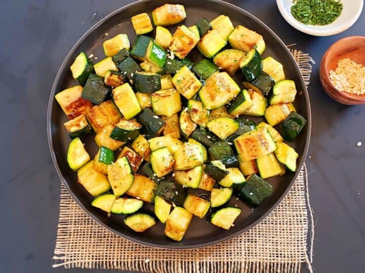 Air Fryer Zucchini No Breading - Profusion Curry