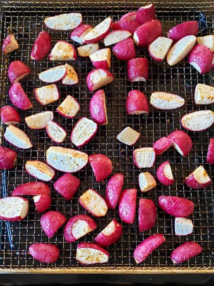 Roasted Radishes in Air Fryer or Oven Profusion Curry