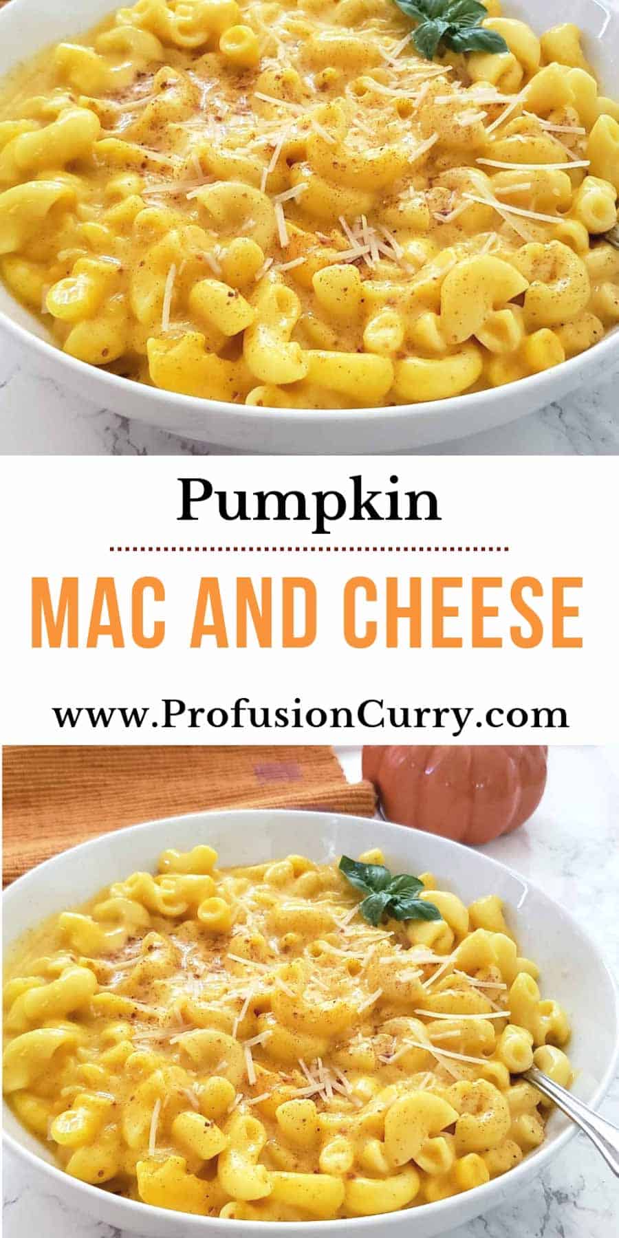 Pumpkin Mac and Cheese - Profusion Curry