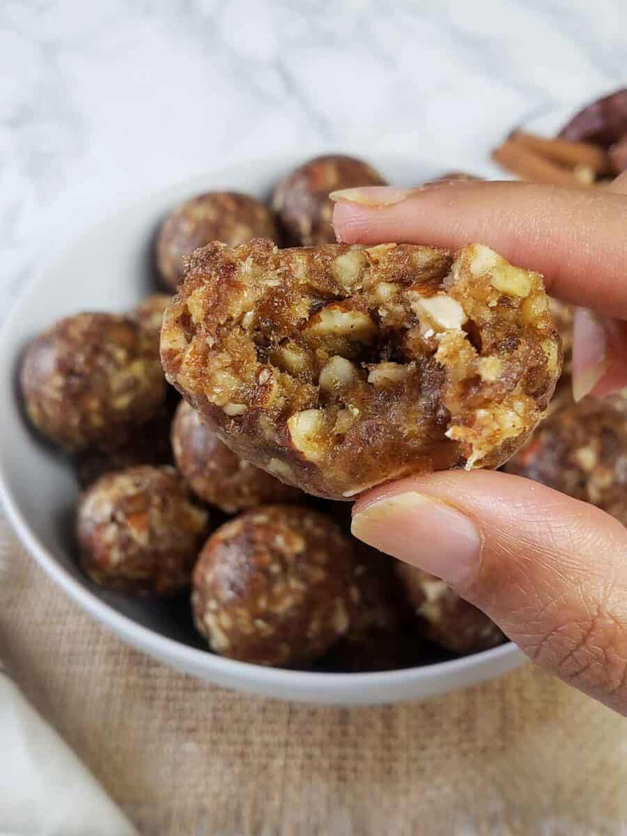 Date Nuts Energy Balls Profusion Curry