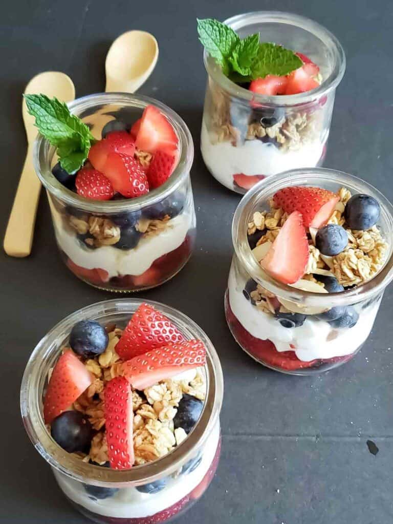 Cottage Cheese and Fruit Parfaits Profusion Curry