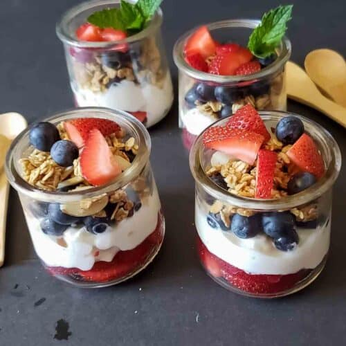 Cottage Cheese and Fruit Parfaits Profusion Curry