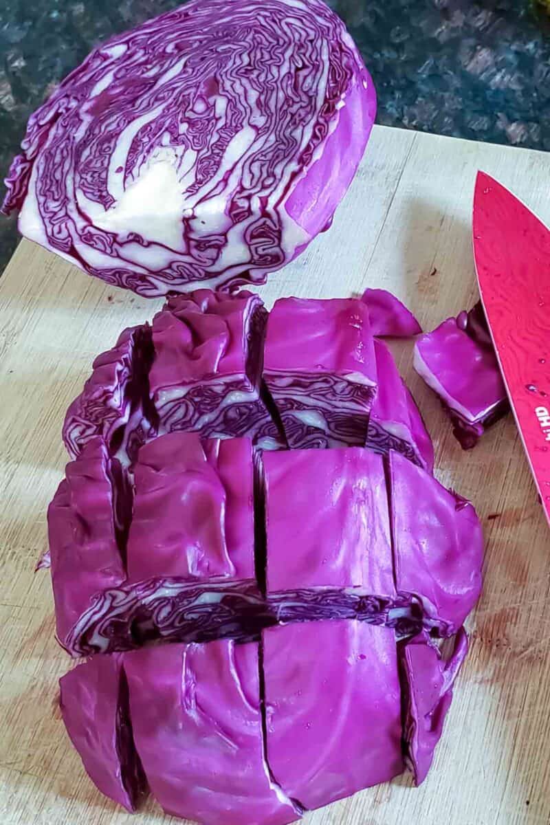 Air Fryer Red Cabbage Profusion Curry