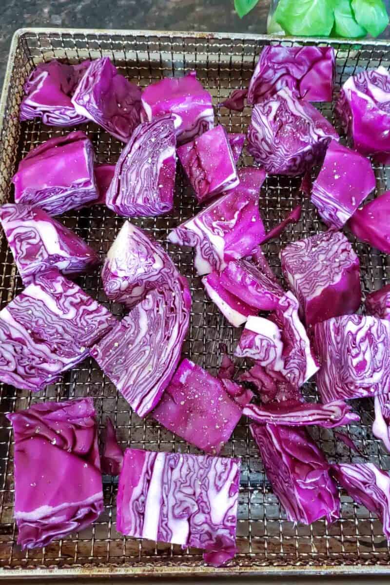 Air Fryer Red Cabbage Profusion Curry