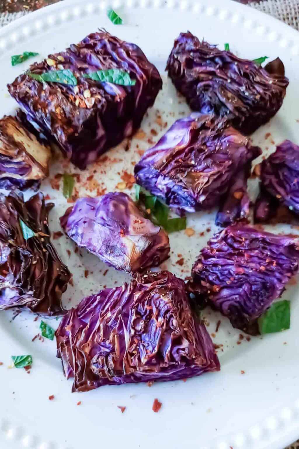 Air Fryer Red Cabbage Profusion Curry