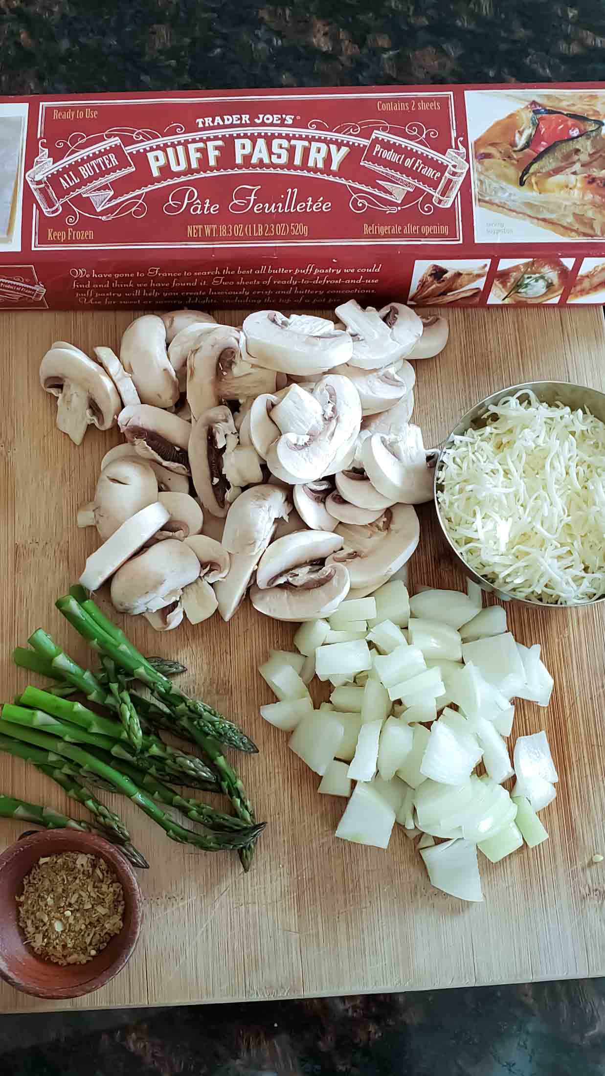 Ingredients used in making this recipe.