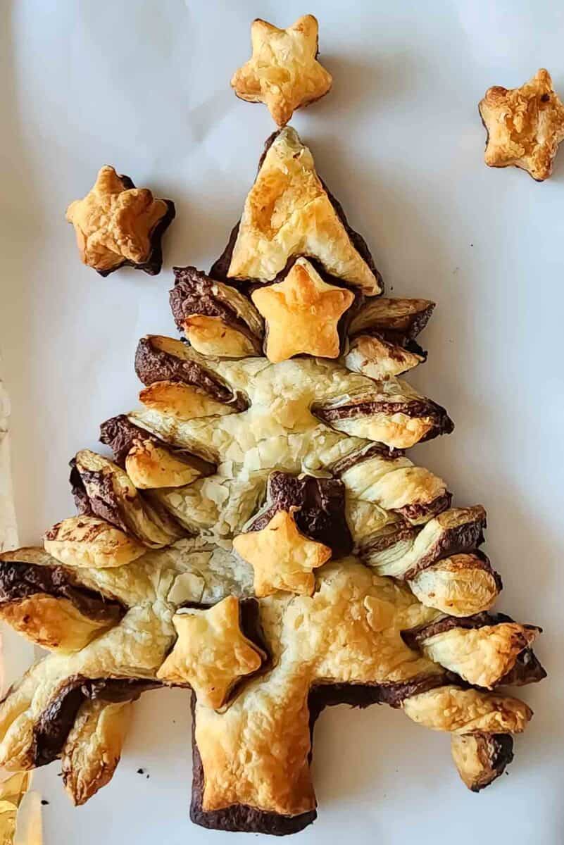 2-Ingredient Nutella Christmas Tree - Profusion Curry