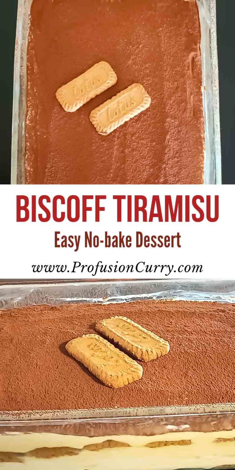 Biscoff Tiramisu Recipe - Profusion Curry