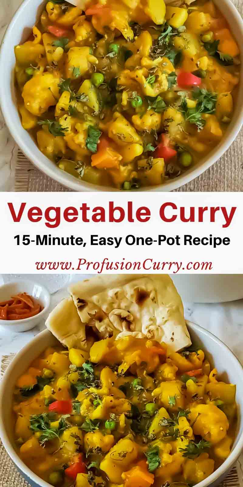 Vegetable Curry - Profusion Curry