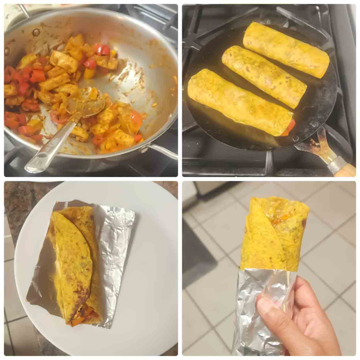 How to make Paneer wraps also called paneer frankie, a popular Indian street food at home.