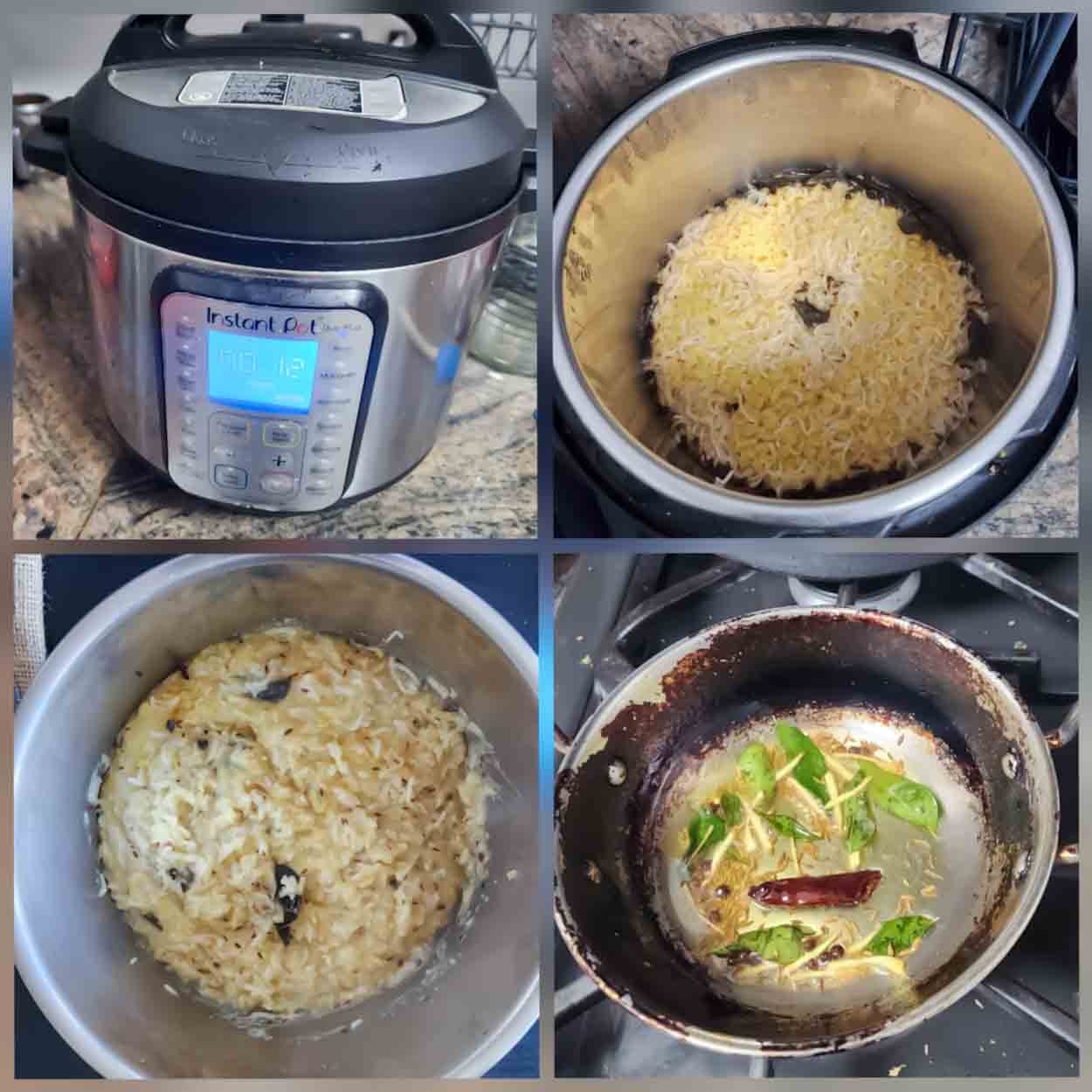 How to Make Instant Pot Ven Pongal / khara pongal which is a South Indian Lentil Rice Recipe.
